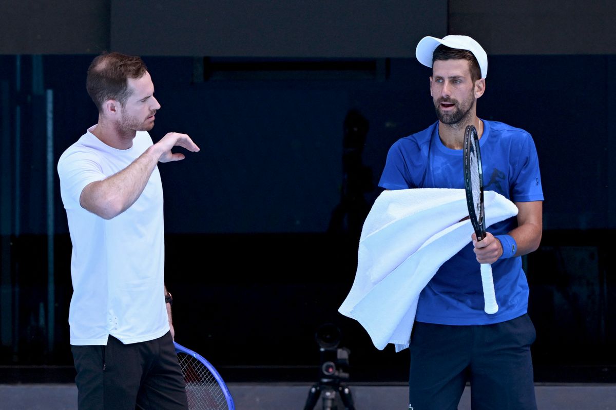 Novak Djokovics Andy Murray irányításával készül a 2025-ös Australian Openre