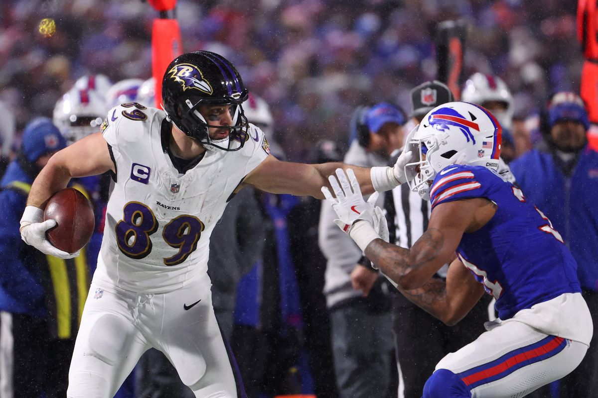 AFC Divisional Playoffs: Baltimore Ravens v Buffalo Bills NFL Mark Andrews hó