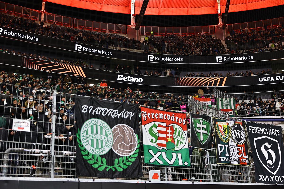 Ferencváros Európa-liga alapszakasz Frankfurt szurkolók