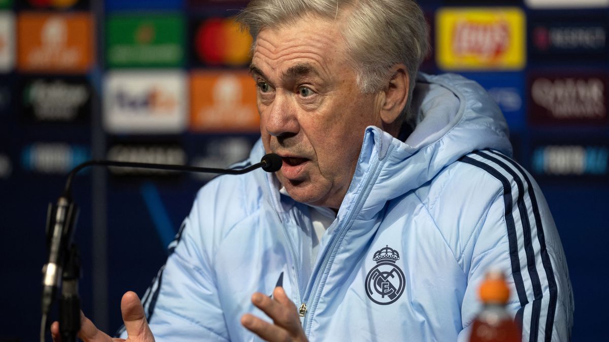 Ancelotti megzavarodott, amikor a Manchester City lett a téma a Real sajtótájékoztatóján