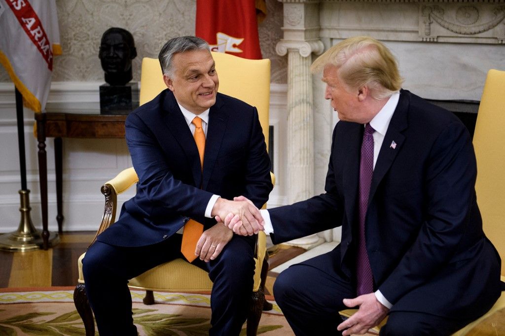 Orbán Viktor Donald Trump