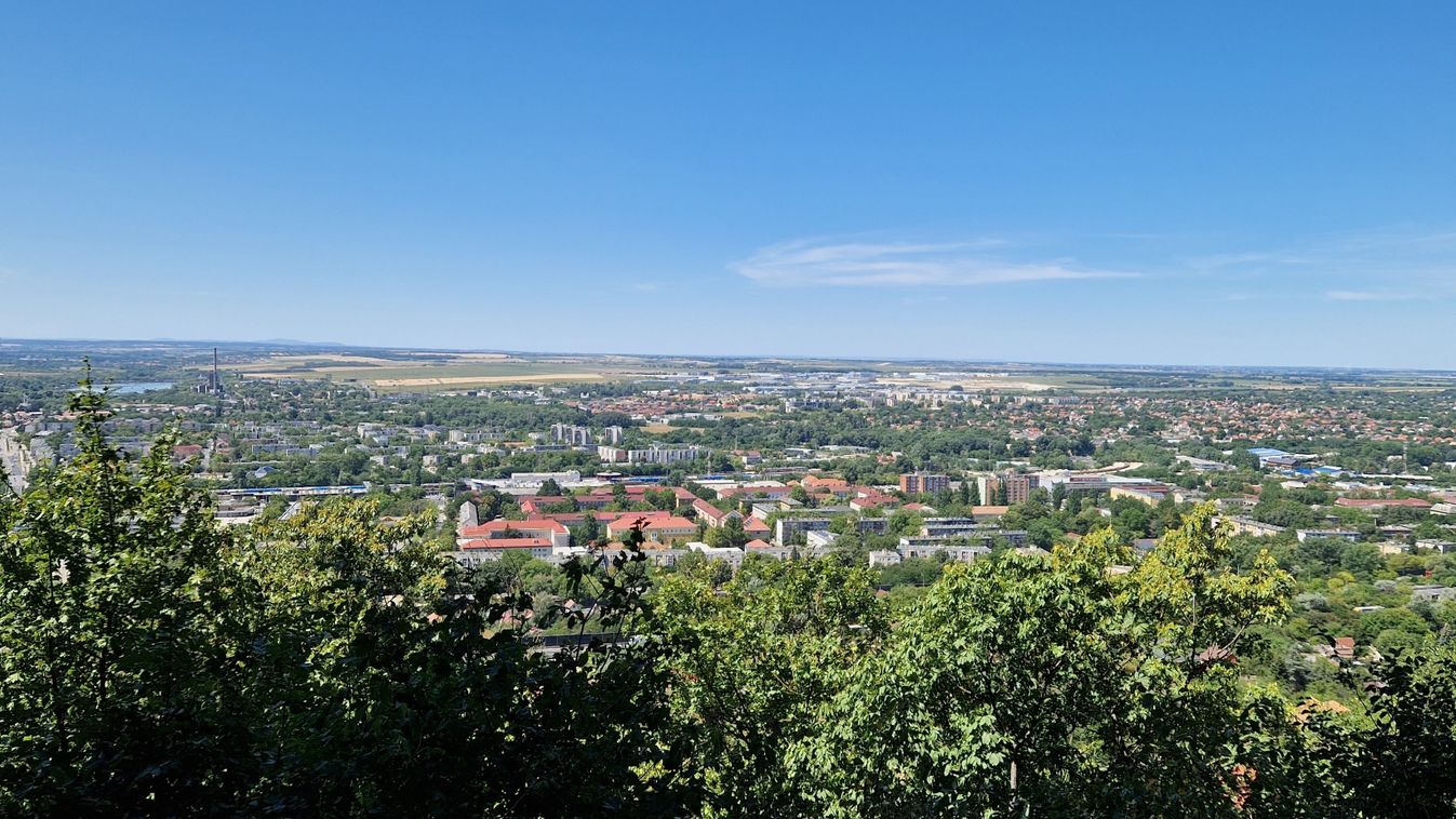 Landscape,Of,Tatabánya,From,Szelim,Cave