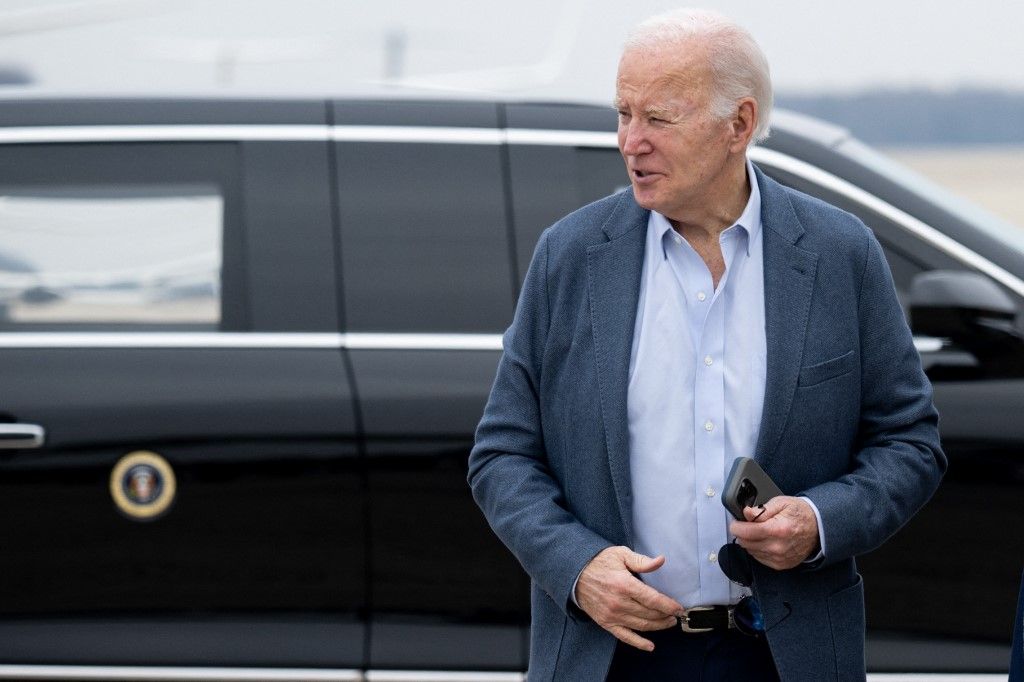 Joe Biden leköszönő amerikai elnök 