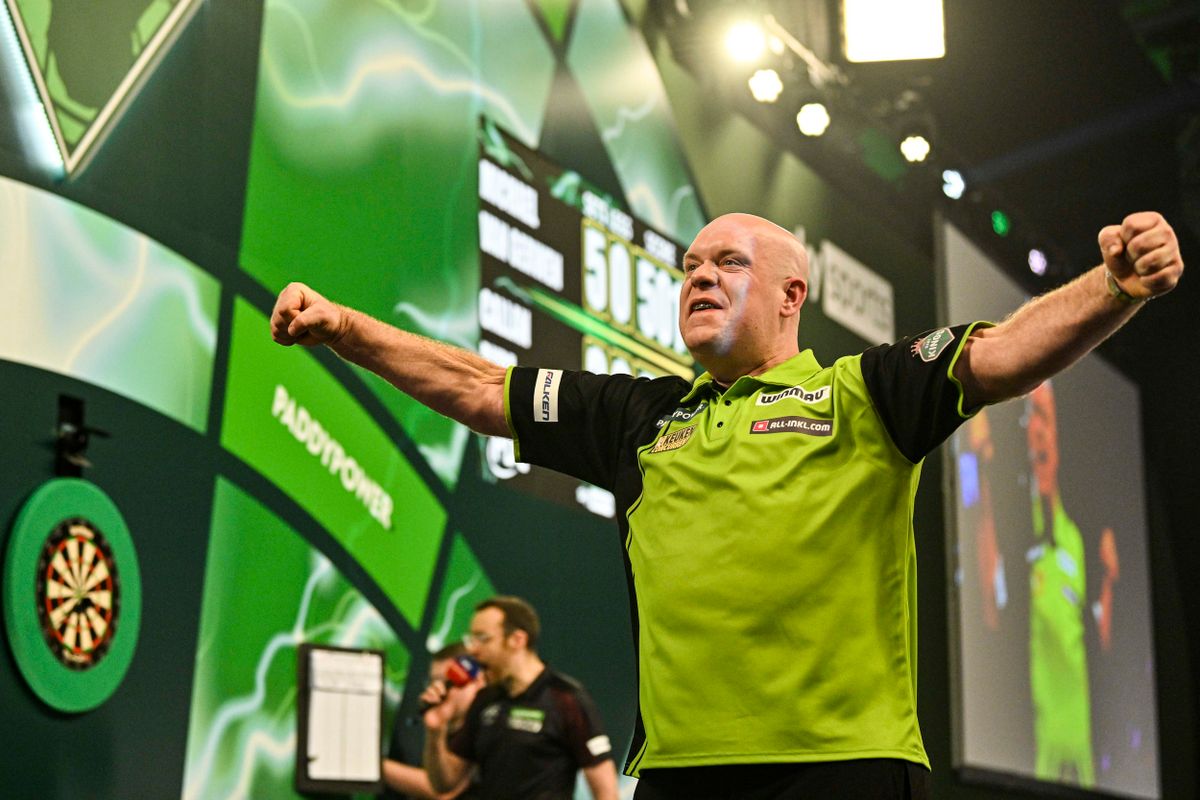 Michael van Gerwen PDC darts vb álomdöntő Luke Littler