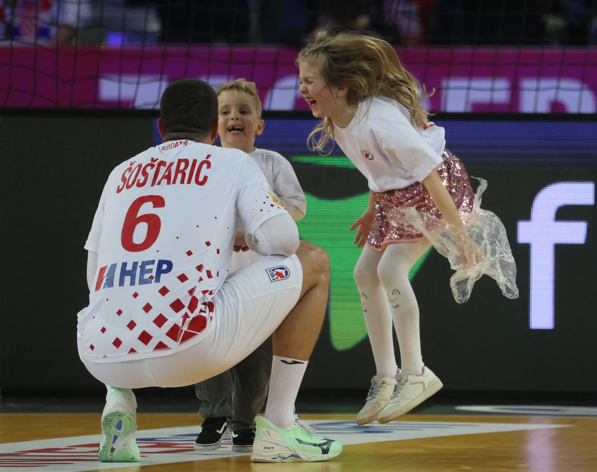 Mario Sostaric, a horvát kézilabda-válogatott jobbszélsője a Szeged játékosa