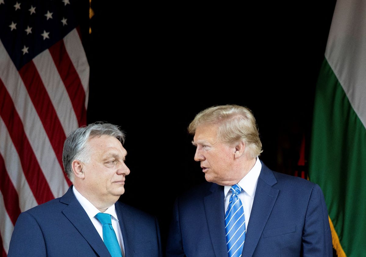 Orbán Viktor és Donald Trump