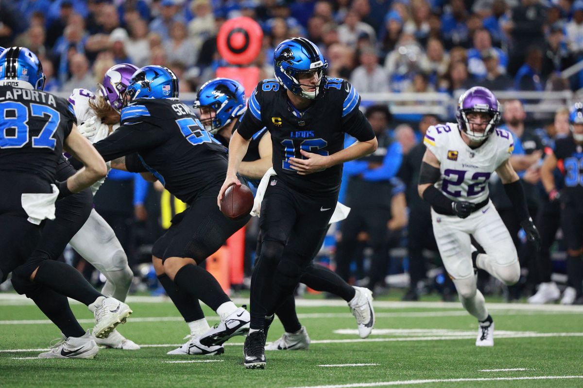 Minnesota Vikings vs Detroit Lions Jared Goff Super Bowl NFL rájátszás Kansas City Chiefs esélyes