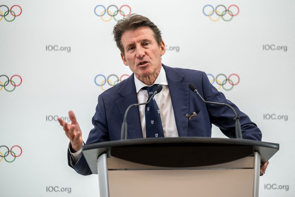 Sebastian Coe NOB elnökjelöltek Lausanne küldöttgyűlés programismertetés