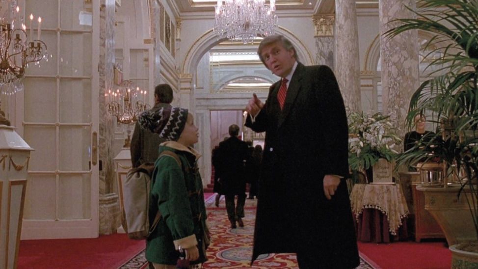 Donald Trump a Reszkessetek betörők című filmben