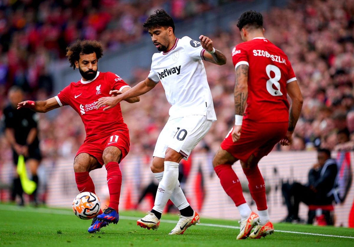 Liverpool v West Ham United - Premier League - Anfield