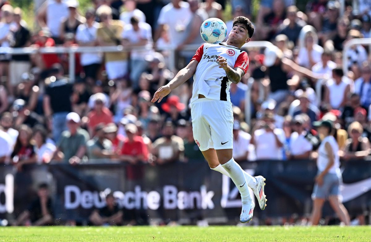 20.07.2024, xfux, Fussball 1.Bundesliga, TSV 1873 Heusenstamm - Eintracht Frankfurt emspor, v.l. Krisztian Lisztes (Eint