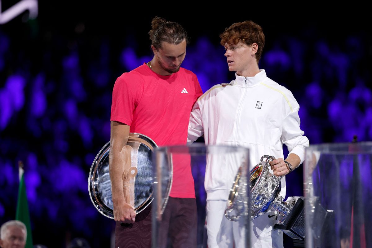 Australian Open férfi egyes döntő Jannik Sinner Alexander Zverev