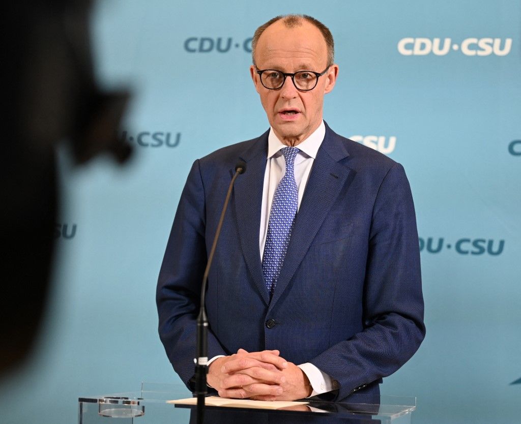 Friedrich Merz, a CDU kancellárjelöltje és a CDU szövetségi elnöke