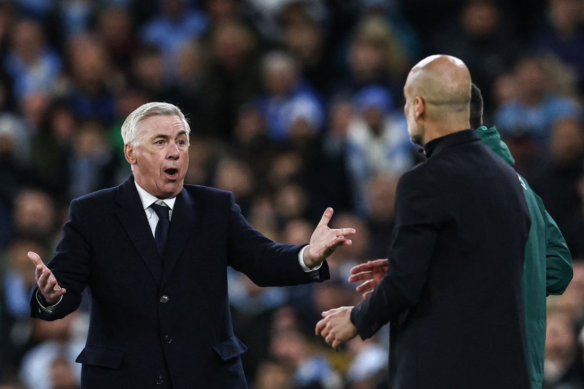 Carlo Ancelotti, a Real Madrid és Pep Gardiola  a Manchester City vezetőedzője tiszteli egymást. Újabb csata jön a Bajnokok Ligája rájátszásában