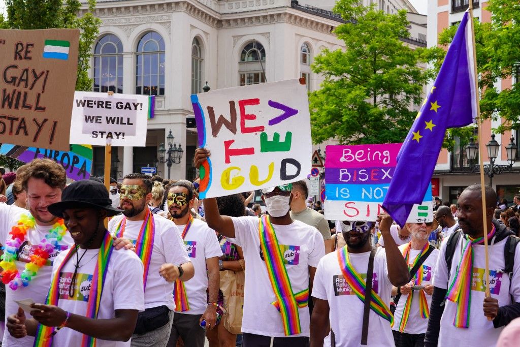 CSD Parade, Christopher Street Day Munich 2024