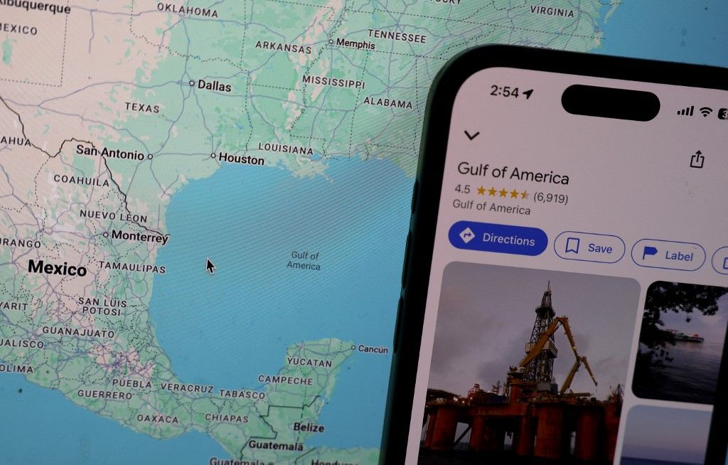 A Google lecseréli a Mexikói-öblöt Amerikai-öbölre a Maps alkalmazásban