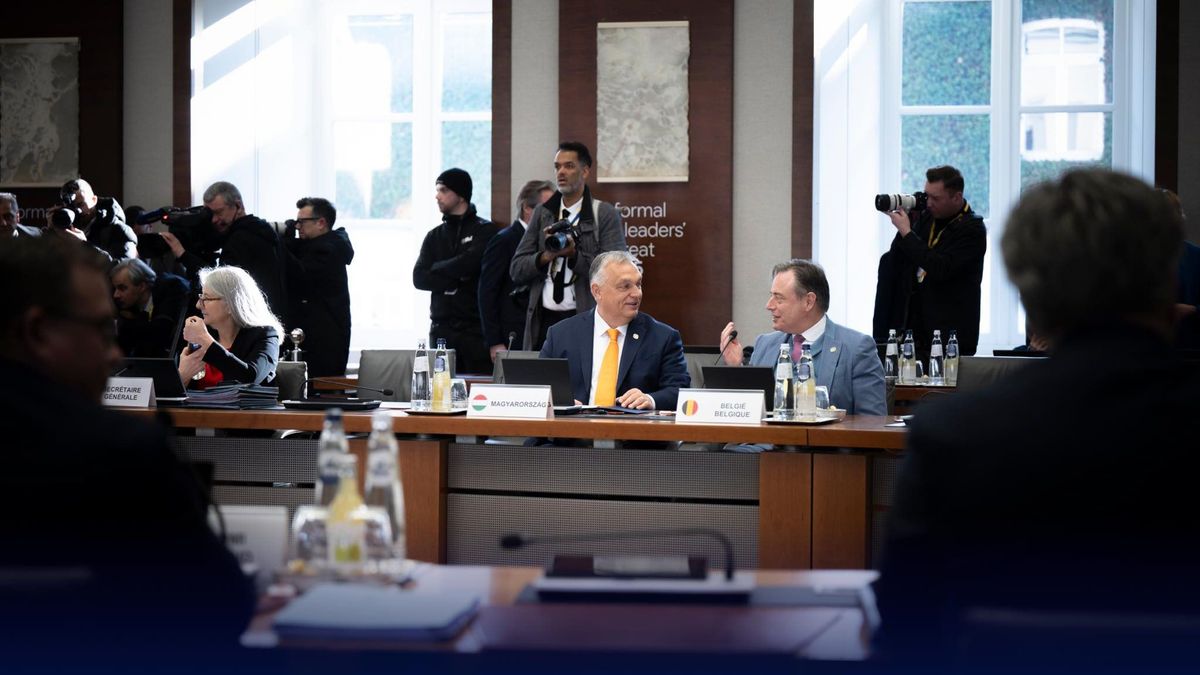 Orbán Viktor: EU-csúcs a Trump-tornádó árnyékában