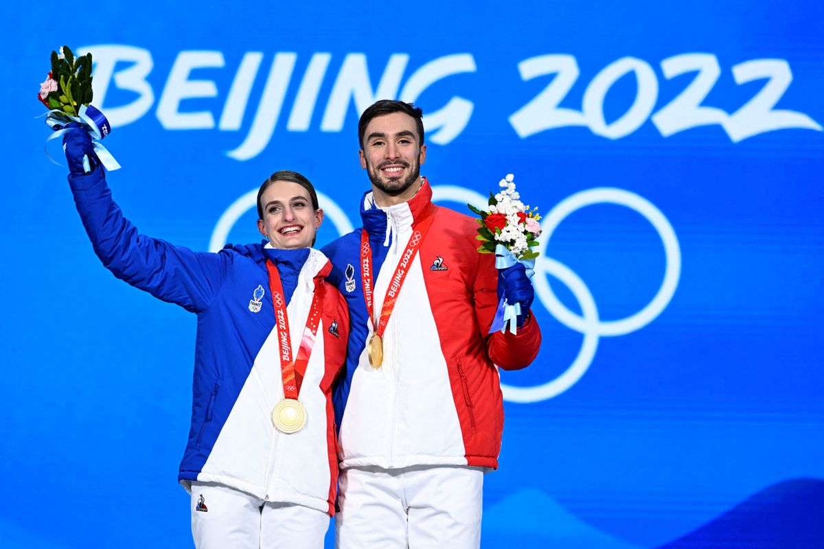 Gabriella Papadakisz és Guillaume Cizeron a 2018-as baki után a 2022-es pekingi téli olimpián felért a csúcsra