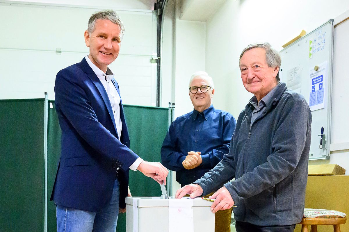 Bundestag election - Höcke vote