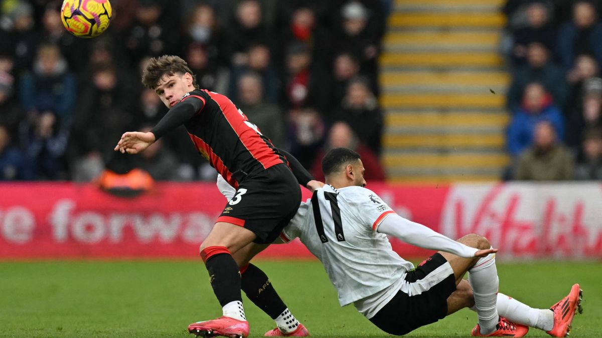 Kerkez Milos Mohamed Szalah Liverpool Bournemouth Arne Slot Szoboszlai Dominik büntető Premier League