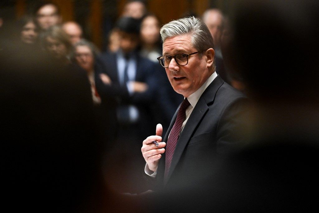 Keir Starmer brit miniszterelnök (Fotó: AFP)