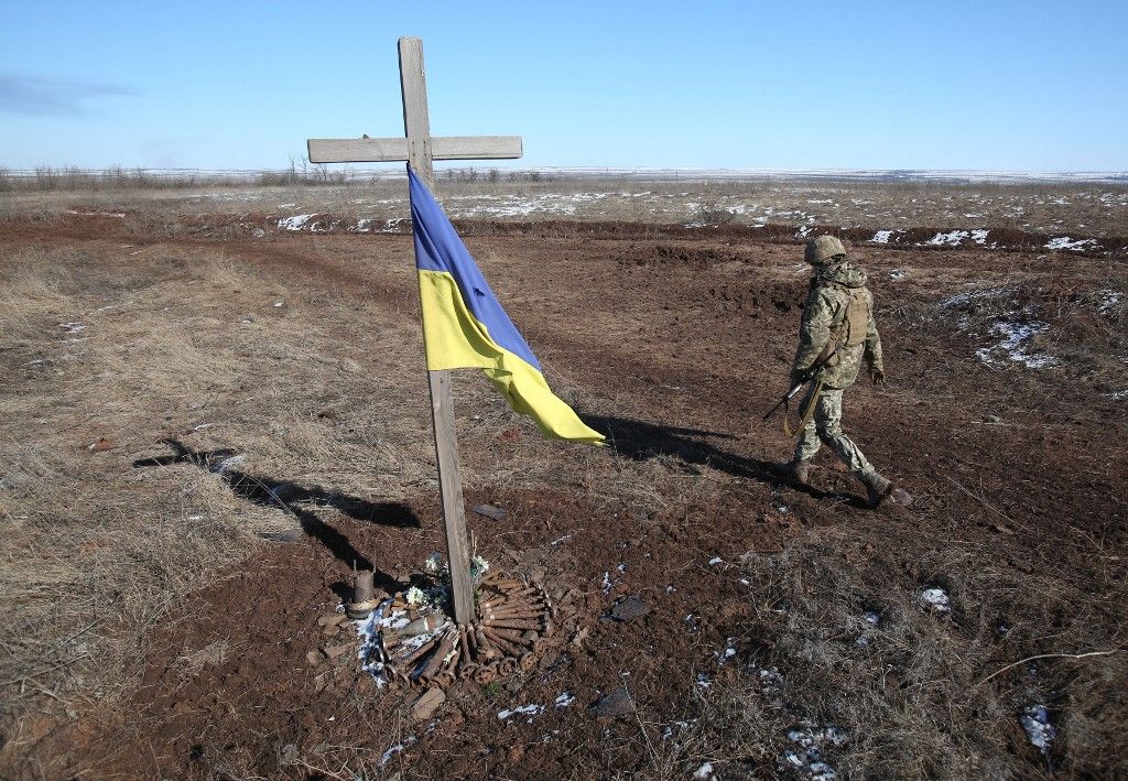 Három éve tart az orosz-ukrán háború (Fotó: AFP)