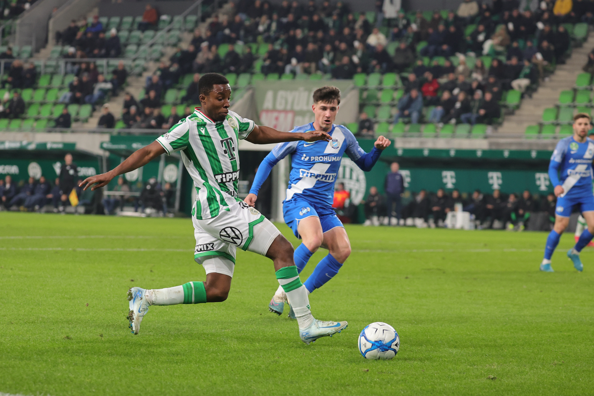 Ferencváros-MTK labdarúgó NB I 18. forduló: Kehinde akcióban