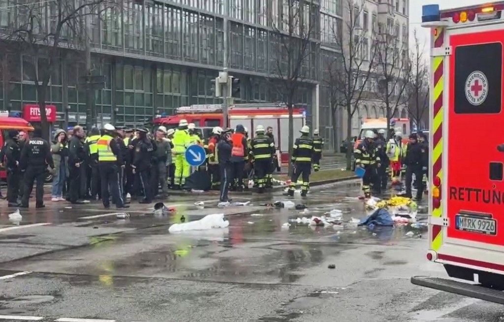 Egy jármű emberek közé hajtott München belvárosában, többen megsérültek