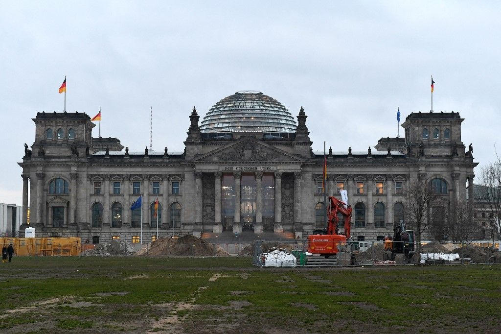 A Reichstag épülete a német Bundestag székhelye.