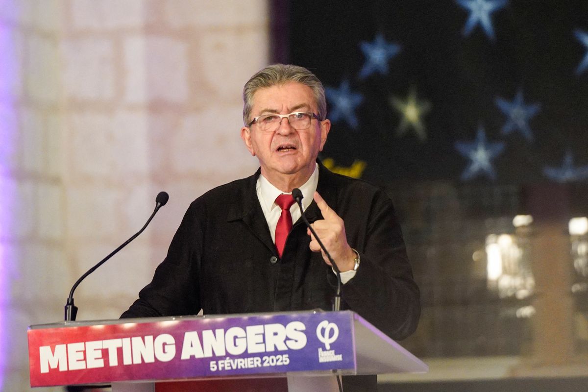 FRANCE - POLITICAL MEETING OF JEAN-LUC MELENCHON, IN ANGERS  Jean-Luc Mélenchon szerint a bevándorlók a külvárosokból vidékre költözhetnének „az új Franciaország nevében”