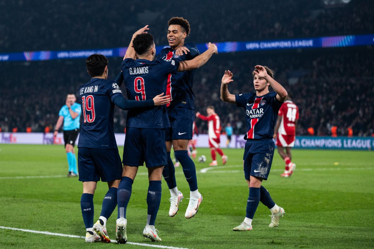 Paris Saint-Germain v Stade Brestois 29 - UEFA Champions League 2024/25 League Knockout Play-off Second Leg