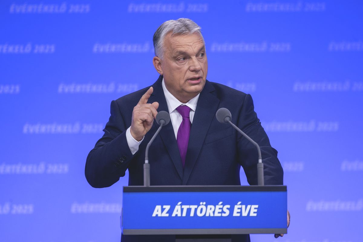 Orbán Viktor évértékelőjével foglalkozik az olasz sajtó