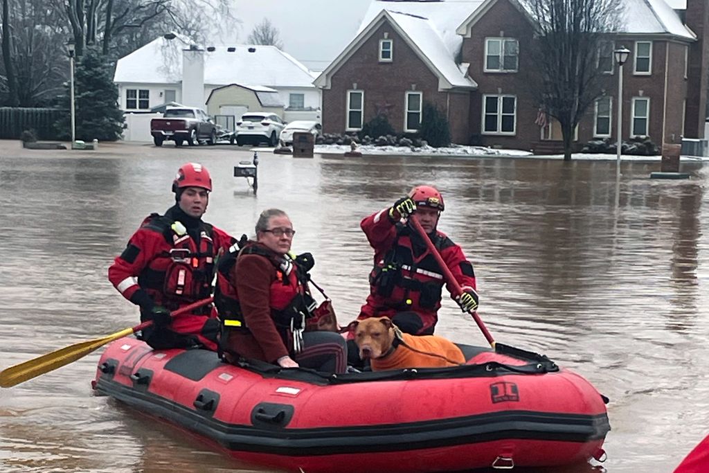 Winter Storms Cause Flooding Throughout Kentucky And Region