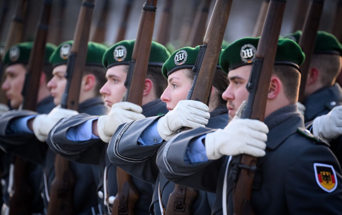  Ukrajna jelentős támogatást kapott a német hadseregtől (Fotó: AFP)