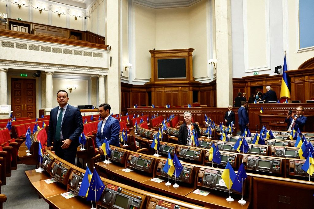 A Verhovna Rada, az ukrán parlament