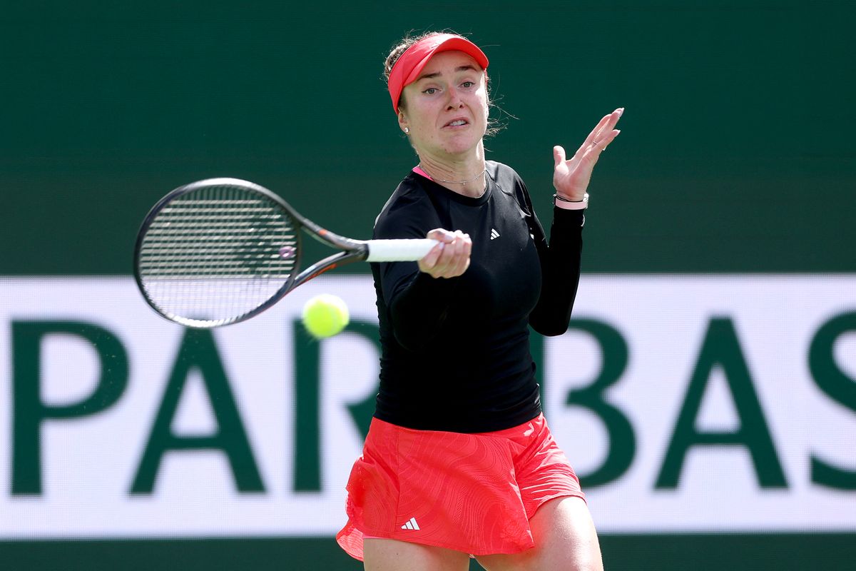 Az ukrán Elina Szvitolina az orosz Mirra Andrejeva ellen szenvedett vereséget az Indian Wells-it tenisztorna negyeddöntőjében