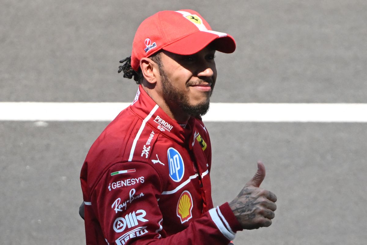 Lewis Hamilton történelmi győzelmet aratott a Ferrari színeiben