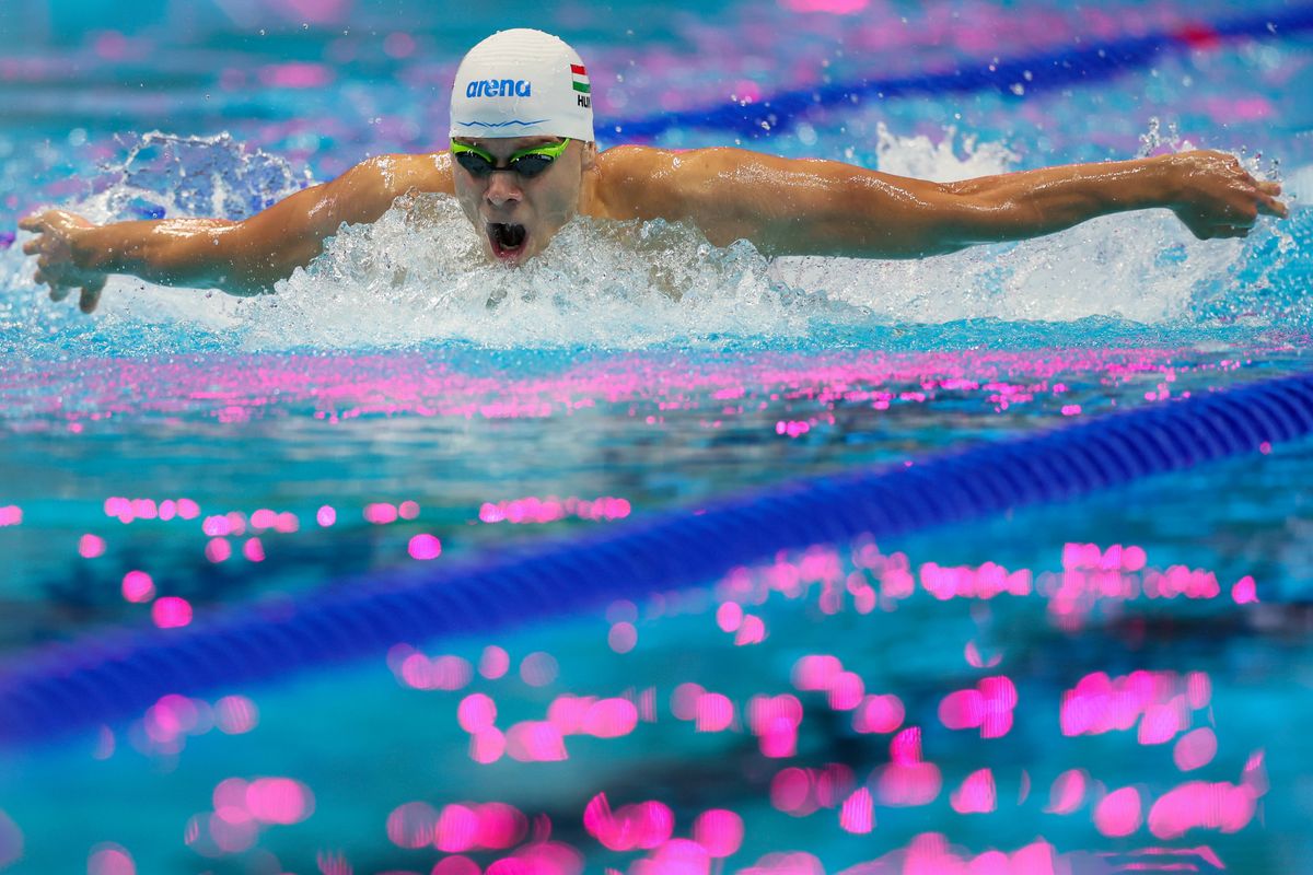 Budapest 20220621
Úszás Vizes VB Kenderesi Tamás
Foto Szabó Miklós Nemzeti Sport