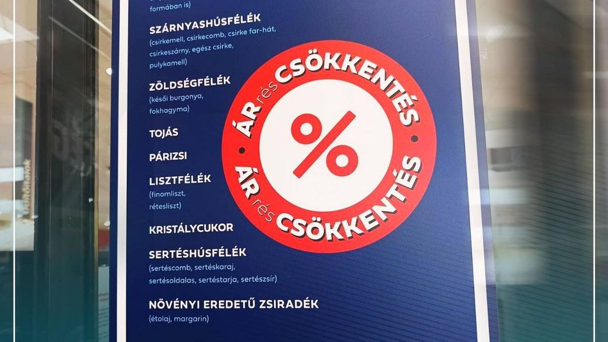 Árrésstop: már kint vannak a vevőket tájékoztató információs táblák!