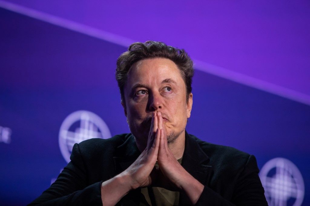 Elon Musk is gratulált az űrhajósok kimenekítése miatt (Fotó: AFP)