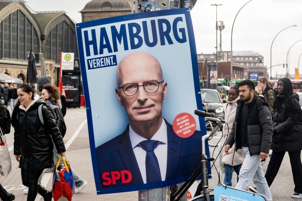 Az SPD-s Peter Tschentscher nyeregben van, a CDU csak a második-harmadik helyre futhat be Hamburgban