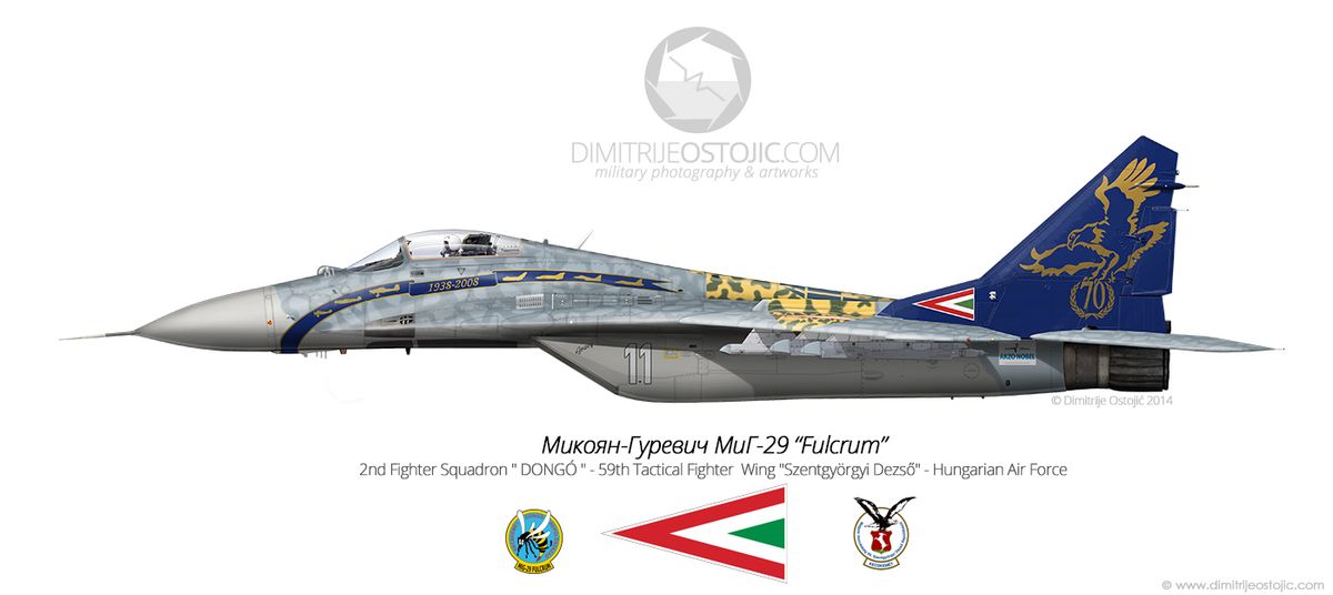 mig29, Szerbia, Magyarország, haderőfejlesztés,
A szerbek által megvásárolt Mig-29-es vadászrepülőgépet a Dongó század használta egykoron. Fotó: Tango Six