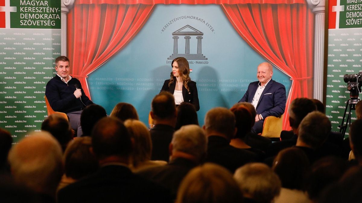 Kocsis Máté a budapesti Kereszténydemokrata est vendége volt