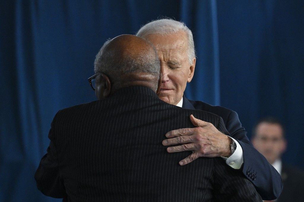 Joe Biden volt amerikai elnök (Fotó: AFP)