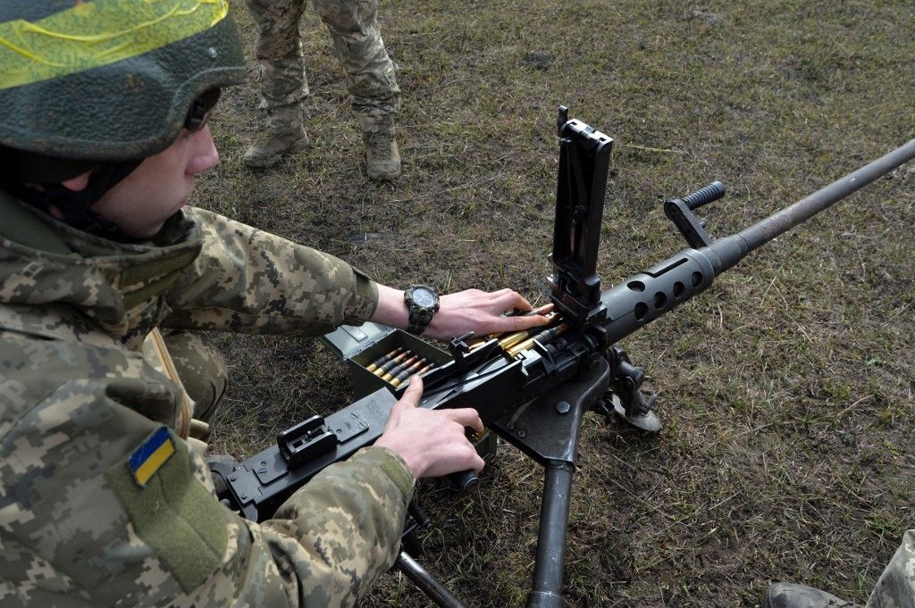 A fegyverek Ukrajnából a Nyugat-Balkánon keresztül juthatnak Európába illegálisan (Fotó: AFP)