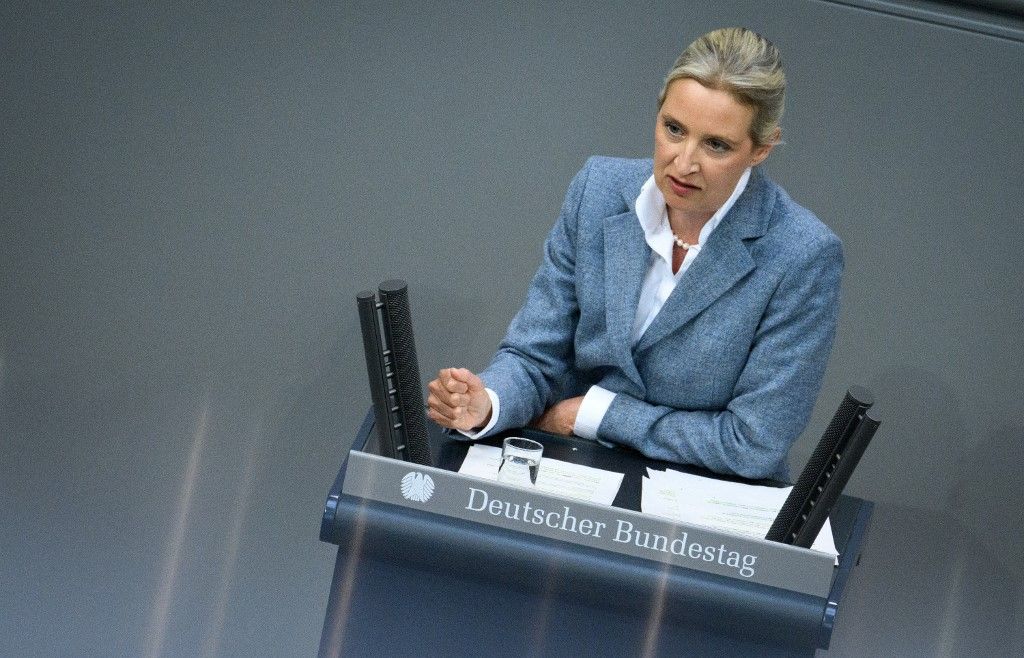 Alice Weidel, az AfD társelnöke szerint Merz megállapodása pénzügyi puccs