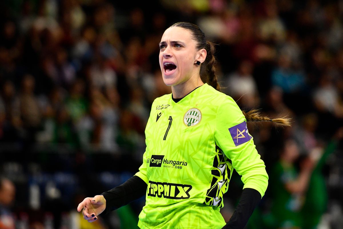 Laura Glauser az FTC női kézilabdacsapatának világklasszis kapusa az előző idényben kulcsszerepet vállalt a Magyar Kupa-győzelemben