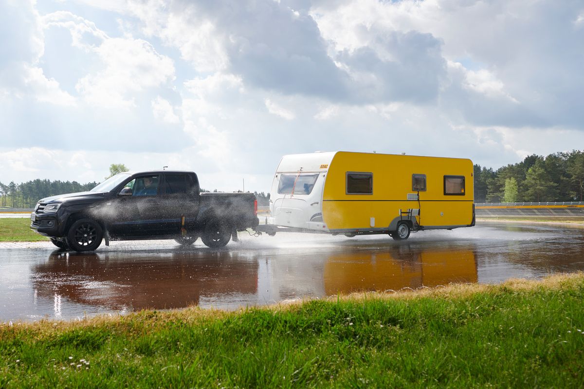 ADAC Anhängerreifentest in Hannover