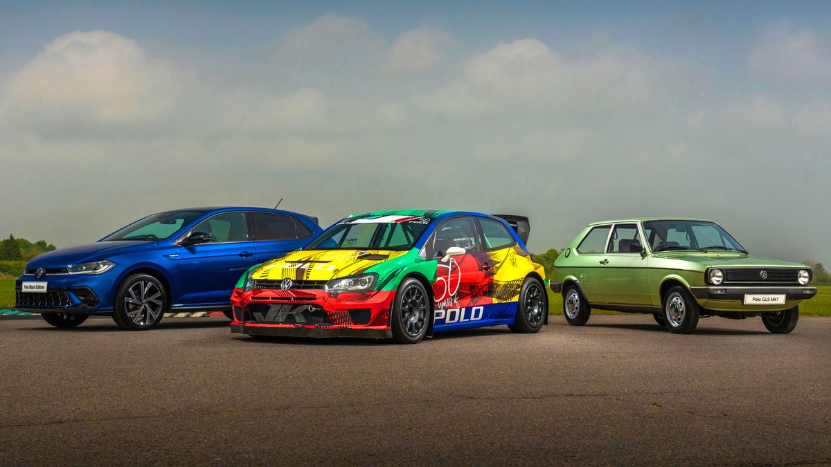 Harlekin-megjelenéssel ünnepel a VW Polo versenyautó