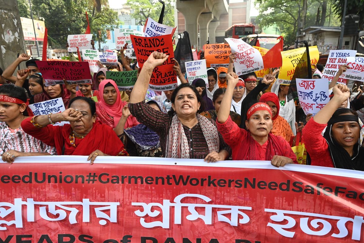 A Rana Plaza tragédiája tiltakozási hullámot indított el